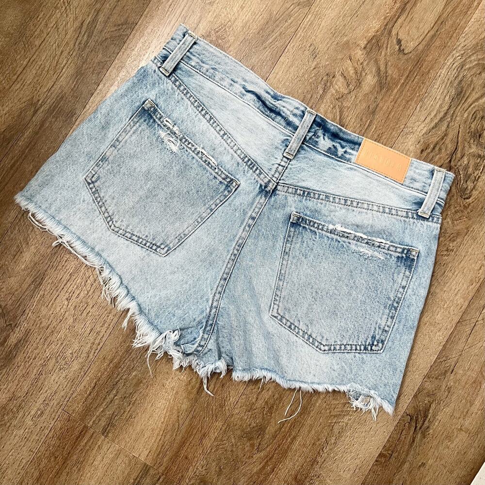 Pistola Women's Nova Relaxed High Rise Cut Off‎ Short en Adams Size 28 - Picture 7 of 12
